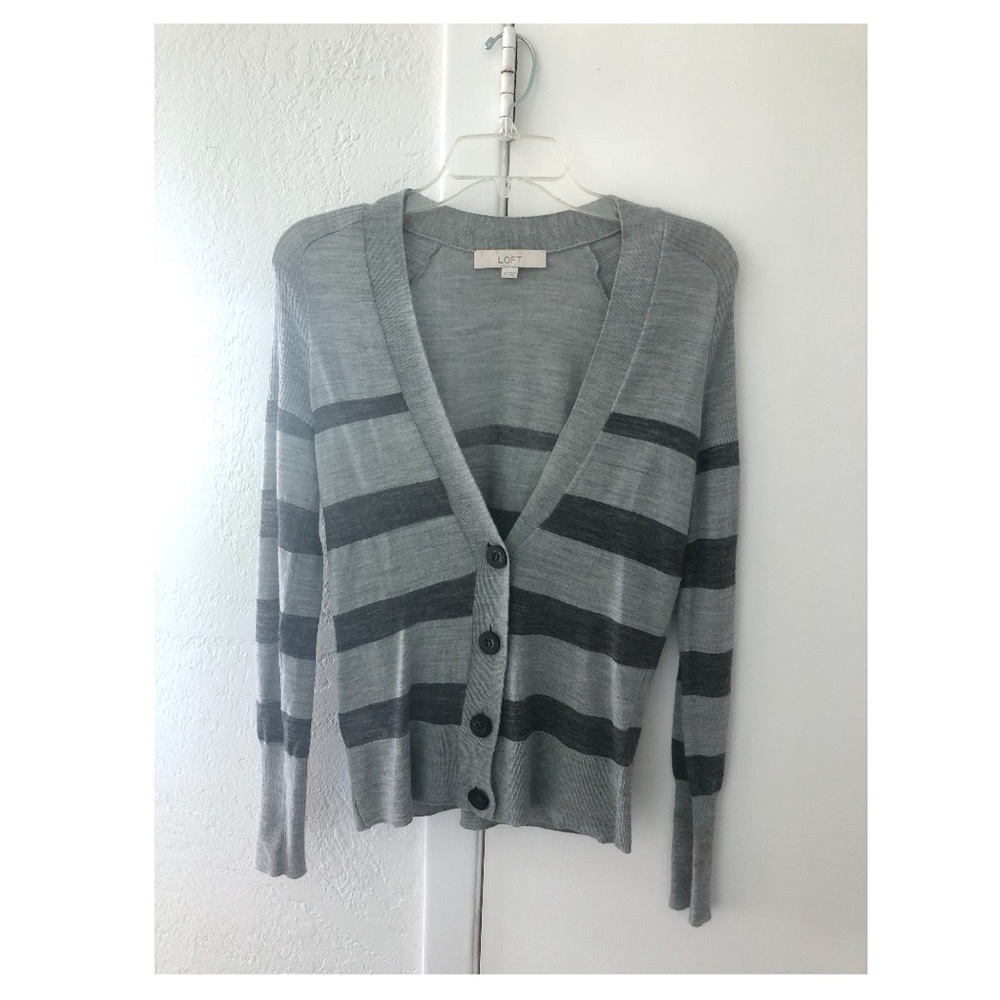Grey Cardigan, sz XS